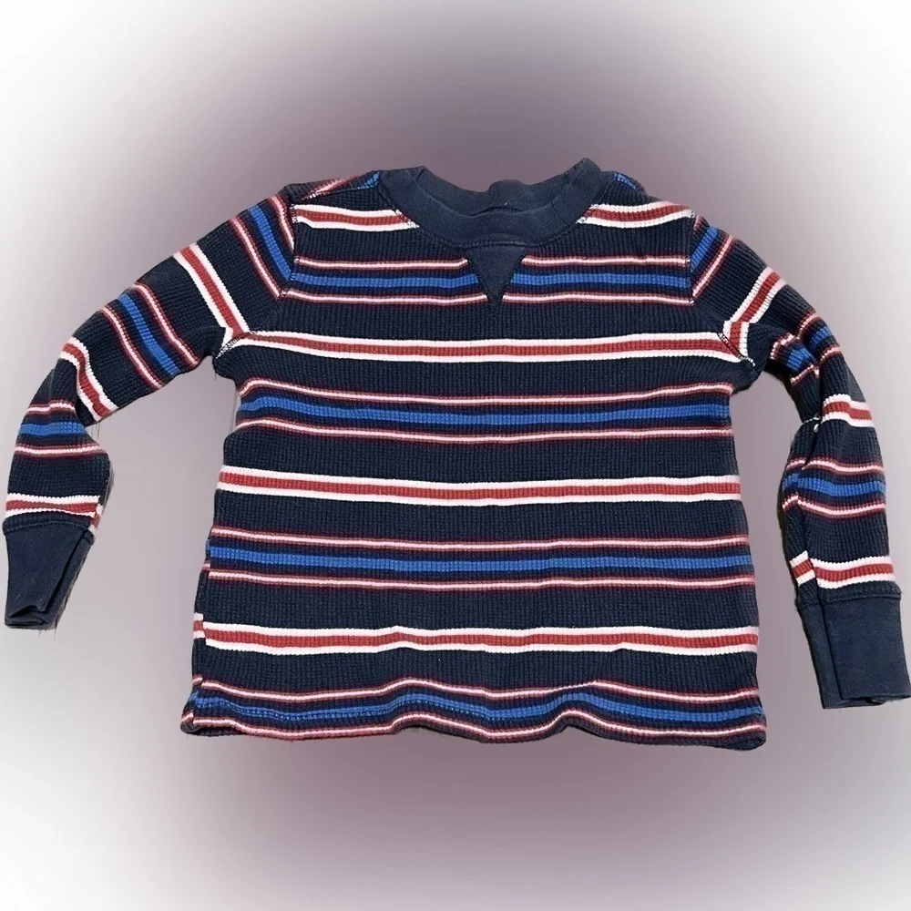 OLD Navy & Garanimals Long Sleeve Thermal Tops (Sz 3t & 4t)